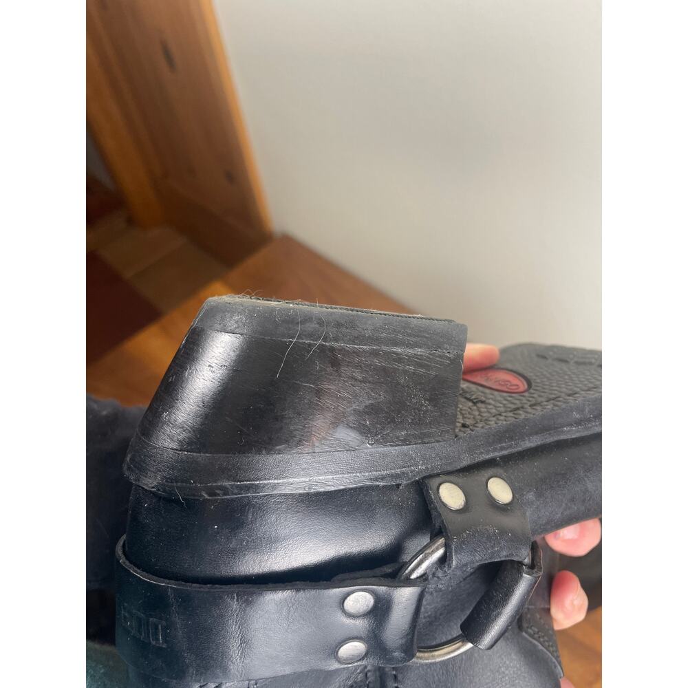 Durango Black Leather 10" Harness Boots Women's size 8.5 (generous fit) EU 40.5 - Picture 10 of 12